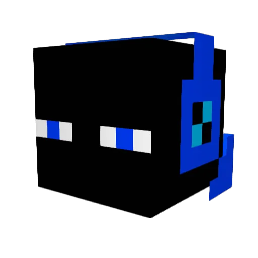 95274 Minecraft avatar head, 3D render