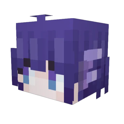 95FoSoxZ2xEY6s Minecraft avatar head, 3D render