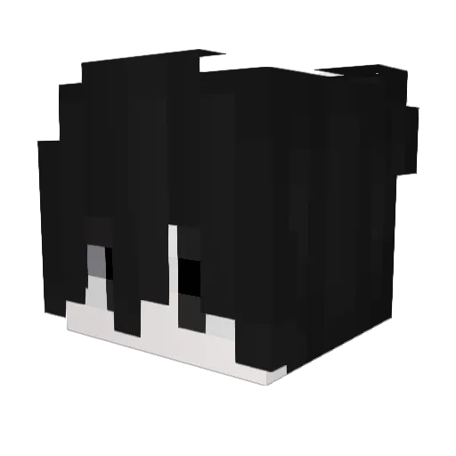 96550513 Minecraft avatar head, 3D render