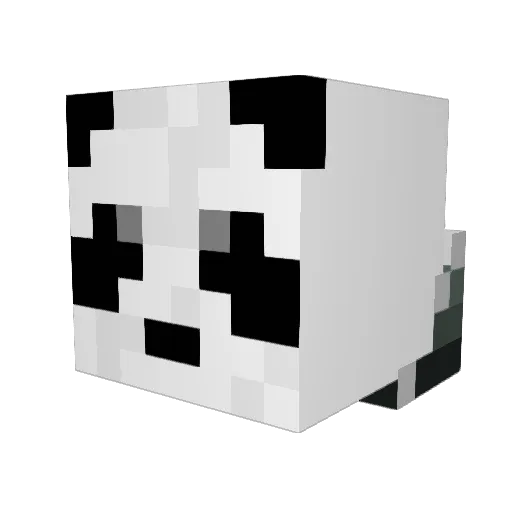 96Christof96 Minecraft avatar head, 3D render