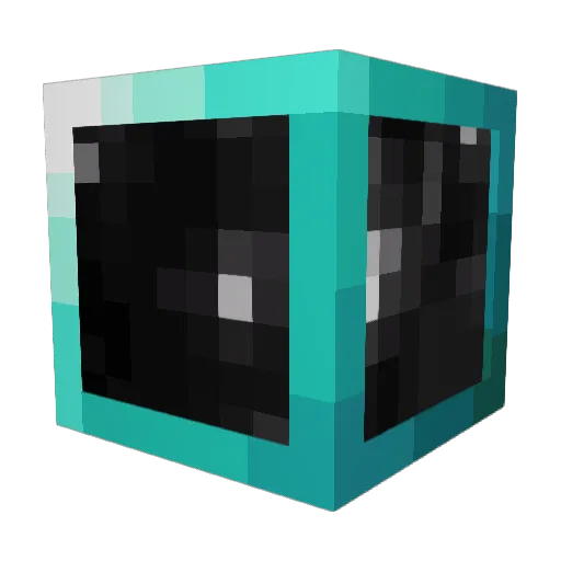96xyz Minecraft avatar head, 3D render