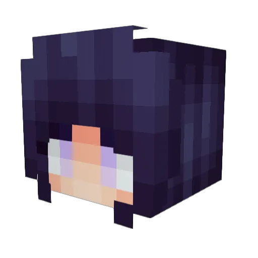 973756101 Minecraft avatar head, 3D render