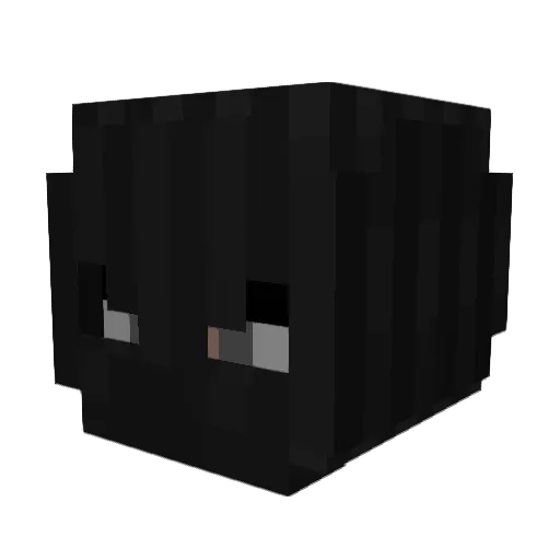 98mg Minecraft avatar head, 3D render