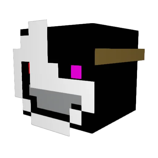 999Kyle Minecraft avatar head, 3D render