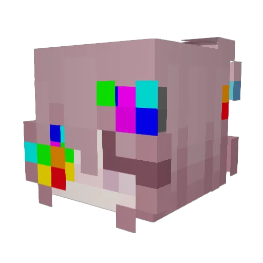 Minecraft-Avatar von 999Perfect: Kopf als 3D-Render