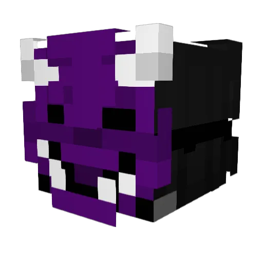 99Franci Minecraft avatar head, 3D render