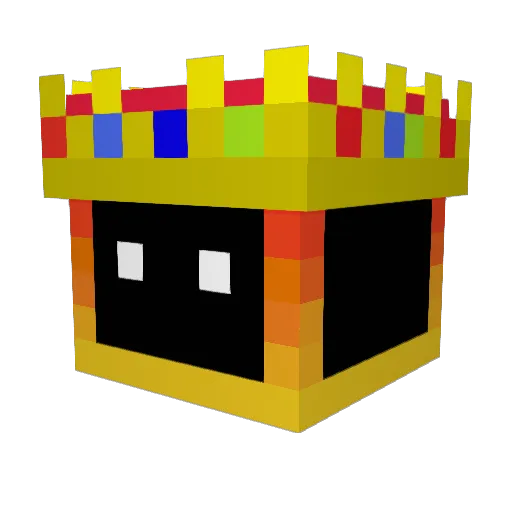 99Shadow_Ninja Minecraft avatar head, 3D render