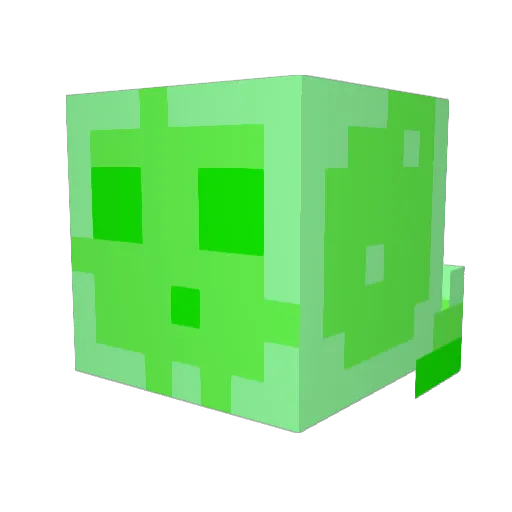 99_81 Minecraft avatar head, 3D render