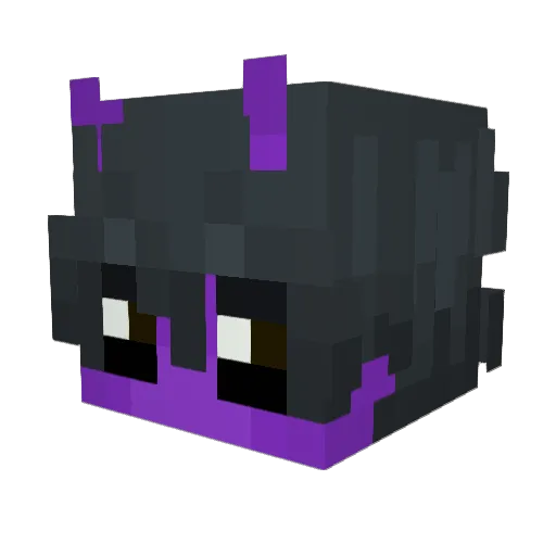 99gr Minecraft avatar head, 3D render