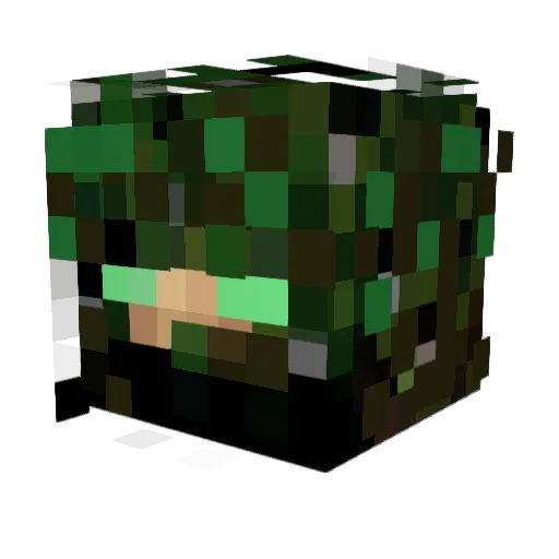 99sebi99 Minecraft avatar head, 3D render