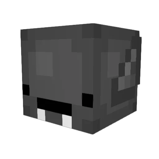 99xplodedcreeper Minecraft avatar head, 3D render