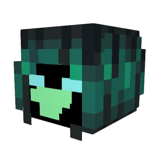 9Alejandro Minecraft avatar head, 3D render