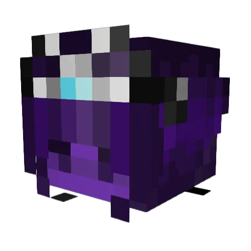9L1MPS3 Minecraft avatar head, 3D render