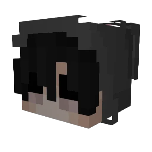 9May Minecraft avatar head, 3D render