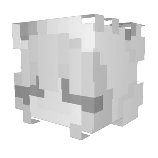 9Misery Minecraft avatar head, 3D render