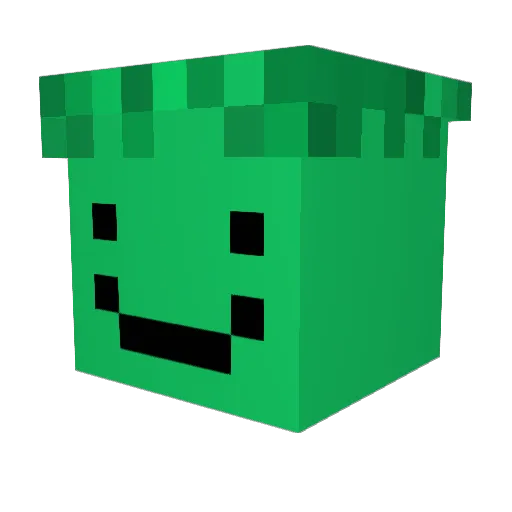 9a9ul Minecraft avatar head, 3D render