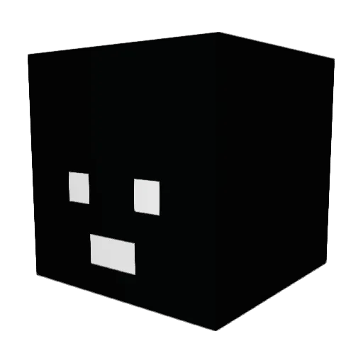 9gong Minecraft avatar head, 3D render