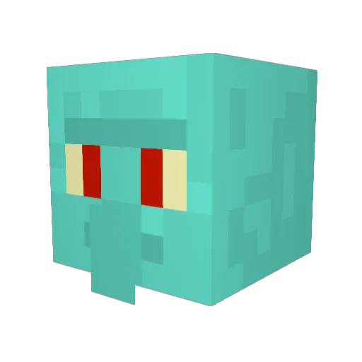 9hoosiers9 Minecraft avatar head, 3D render