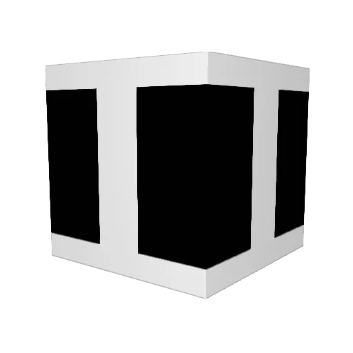 9iaj Minecraft avatar head, 3D render