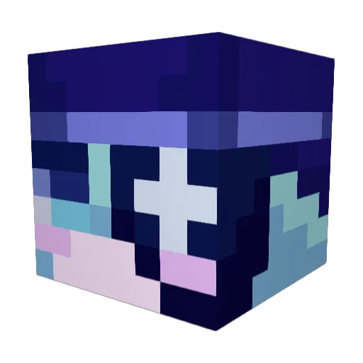 9o90 Minecraft avatar head, 3D render