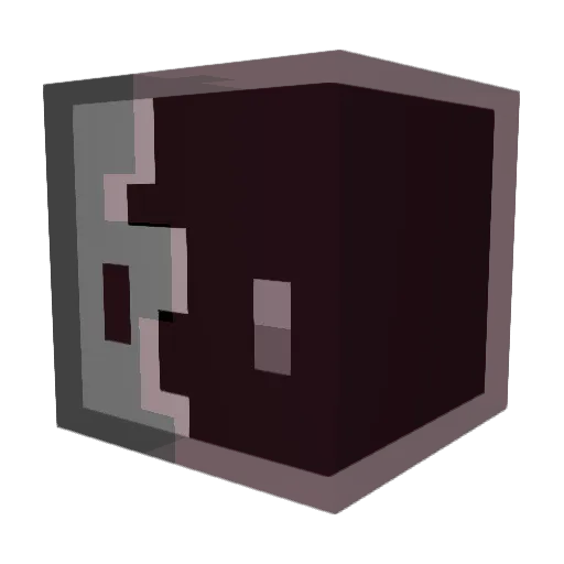 9rr3 Minecraft avatar head, 3D render