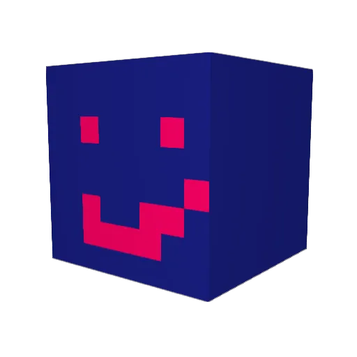 9uu9 Minecraft avatar head, 3D render