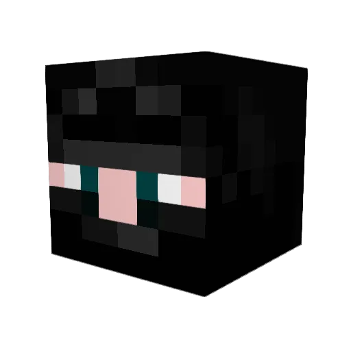 A13XXC Minecraft avatar head, 3D render