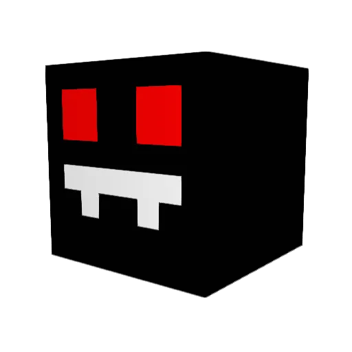 A1Succ Minecraft avatar head, 3D render