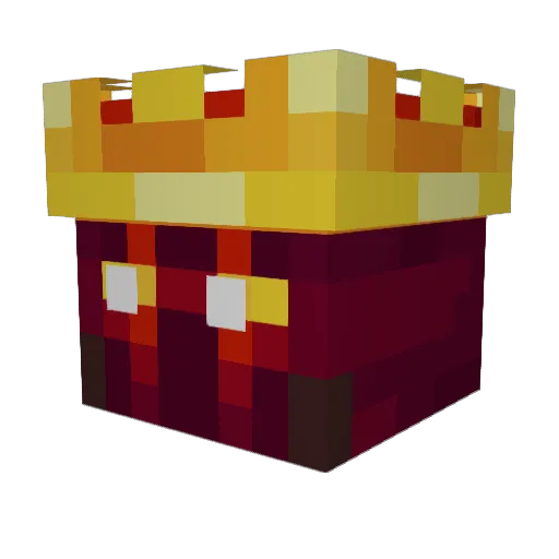 A1clix Minecraft avatar head, 3D render