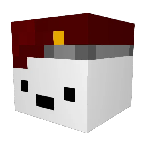 A1ianis Minecraft avatar head, 3D render