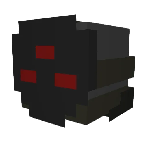 A1stacesauce Minecraft avatar head, 3D render