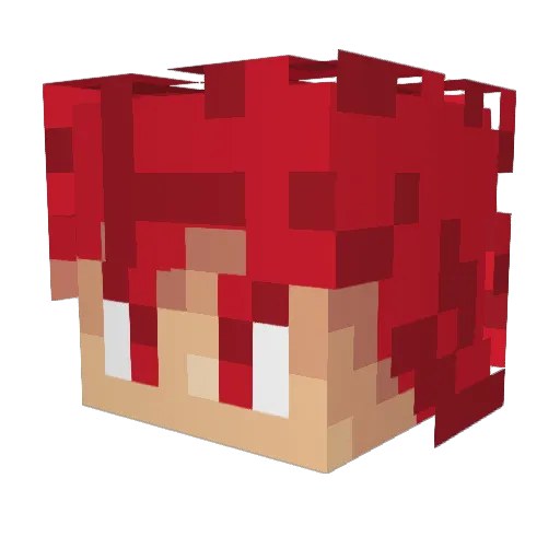 A1zapGamer Minecraft avatar head, 3D render