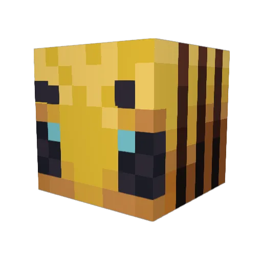 A387 Minecraft avatar head, 3D render