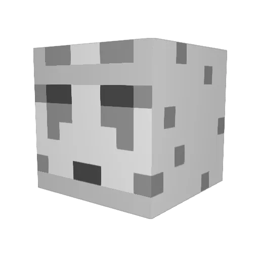 A3WrinkleBeast Minecraft avatar head, 3D render