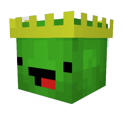 A3x06 Minecraft avatar head, 3D render
