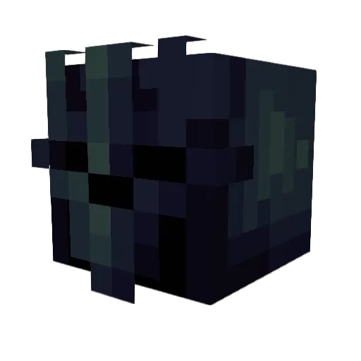 A5PARA6U5 Minecraft avatar head, 3D render