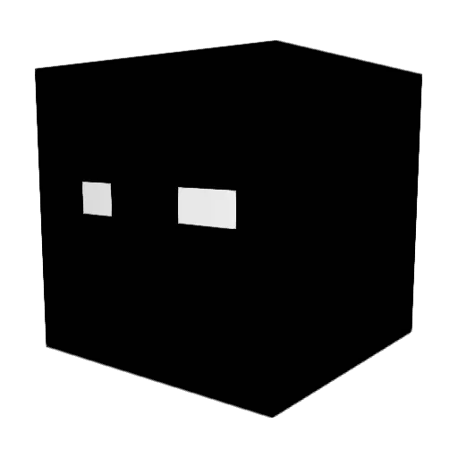 A7M4 Minecraft avatar head, 3D render