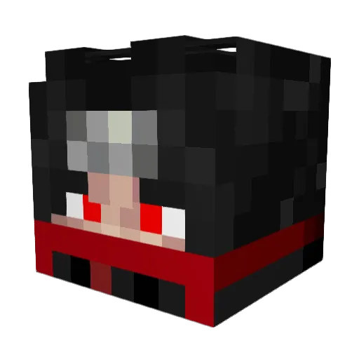 A7med3DS Minecraft avatar head, 3D render