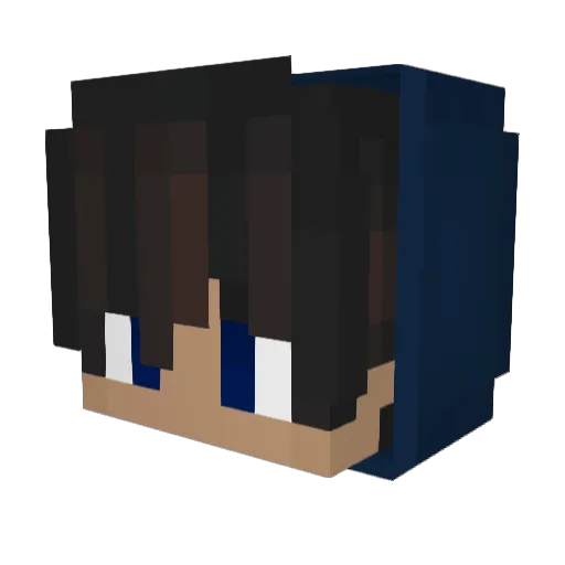 A7med_Ksa Minecraft avatar head, 3D render