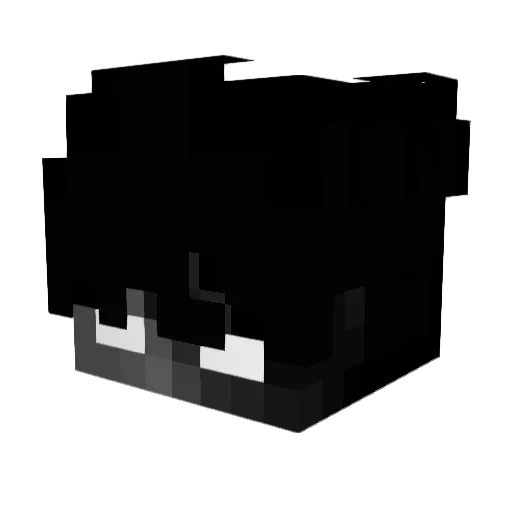 A7rz Minecraft avatar head, 3D render