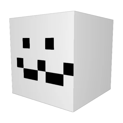 AAALLLVVVAAARRR Minecraft avatar head, 3D render