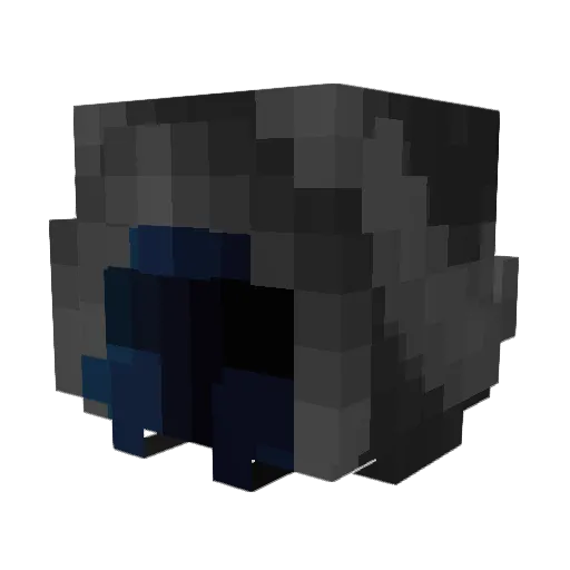 AAAb4tt3ri3 Minecraft avatar head, 3D render