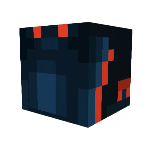 AAAmuro Minecraft avatar head, 3D render