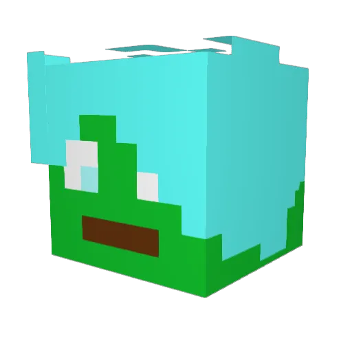 Minecraft-Avatar von AA_Garnabol: Kopf als 3D-Render