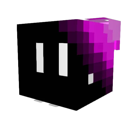 AAstroNot Minecraft avatar head, 3D render