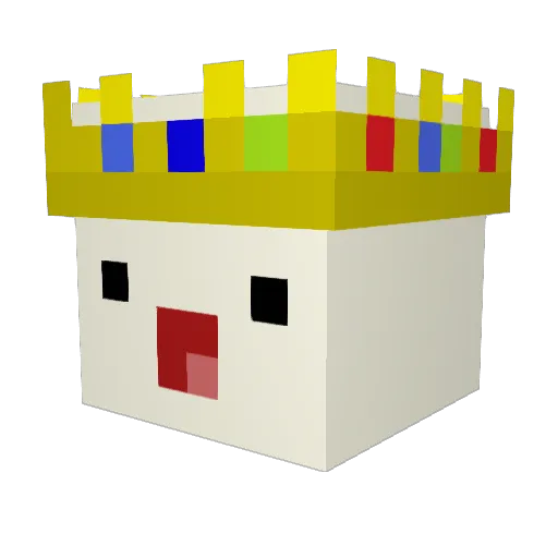 AAsuuna_ Minecraft avatar head, 3D render