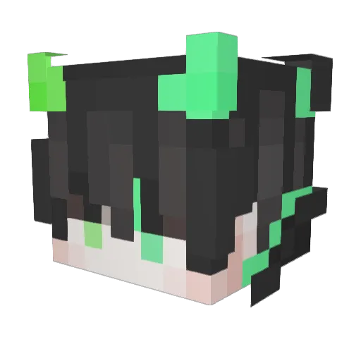 ABDULLA2005 Minecraft avatar head, 3D render