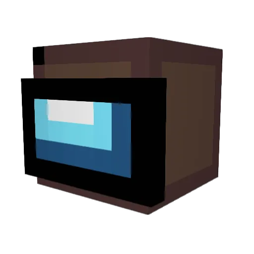ABECDEE Minecraft avatar head, 3D render