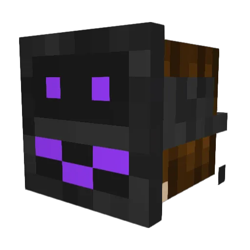 ABO007 Minecraft avatar head, 3D render