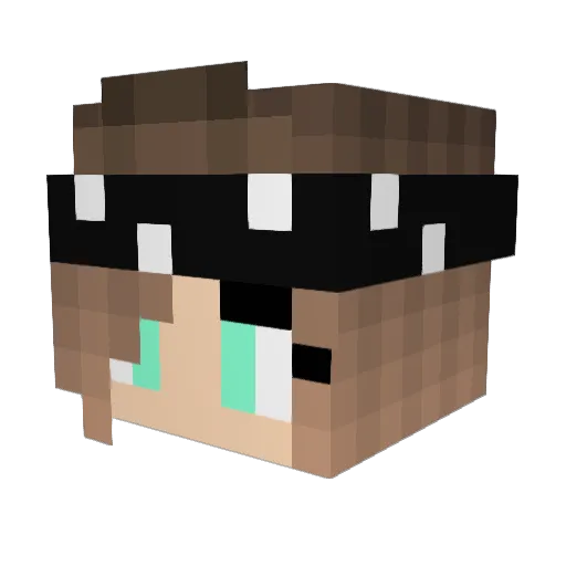 ABP_Nylo_ Minecraft avatar head, 3D render
